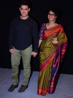 Aamir Khan and Kiran Roa