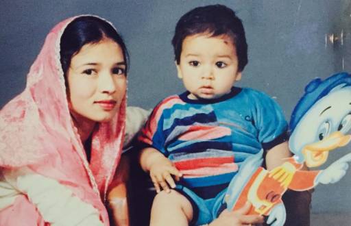 Fahad Ali and mom Ghazala Parveen