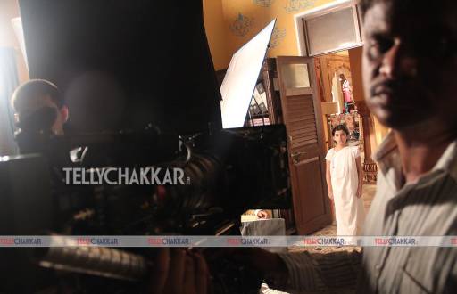 On the sets of &TV's Gangaa