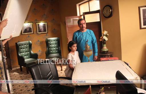 On the sets of &TV's Gangaa