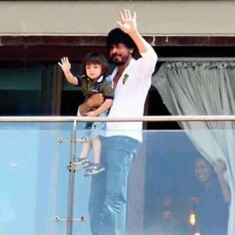 AbRam Khan with Shah Rukh Khan
