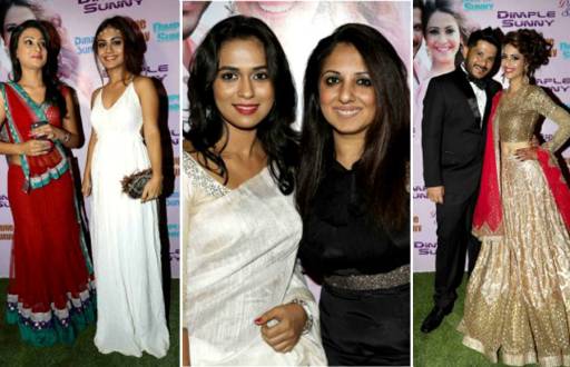 Dimple Jhangiani's rocking 'reception' party   