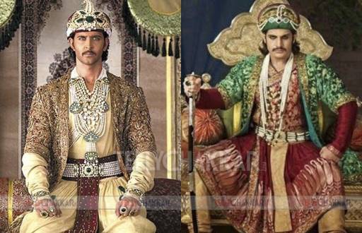 Hrithik Roshan and Rajat Tokas as Akbar