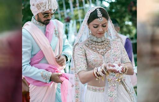 Unseen pics: Rubina-Abhinav's 'heavenly' wedding