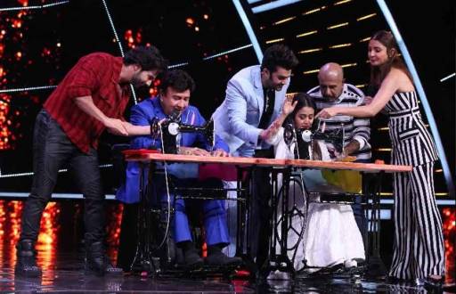 Sui Dhaaga Team on Indian Idol 10