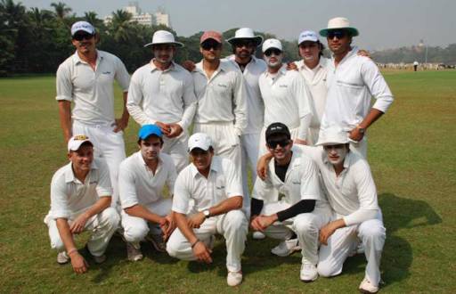 TV actors at a Cricket tournament