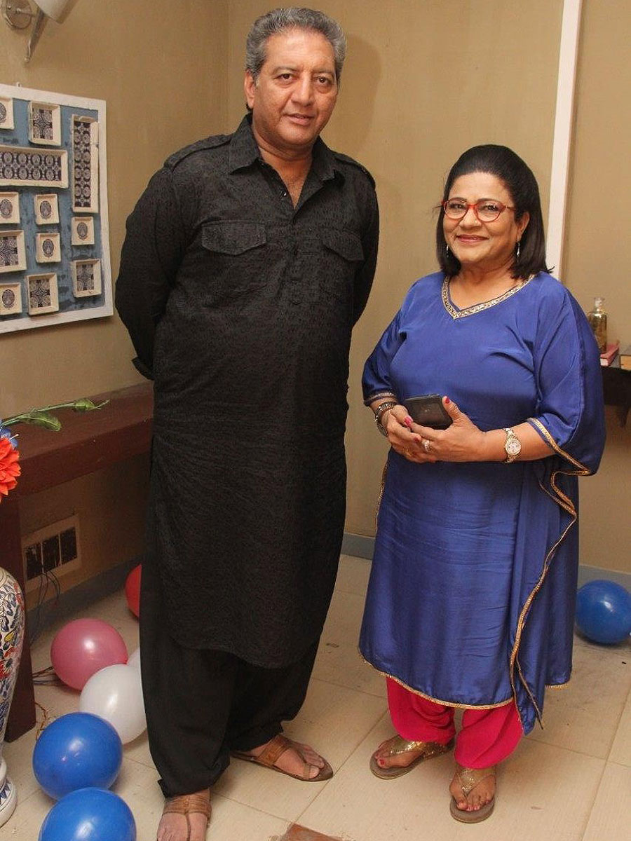 Kaushal Kapoor and Shahnaz Rizwan