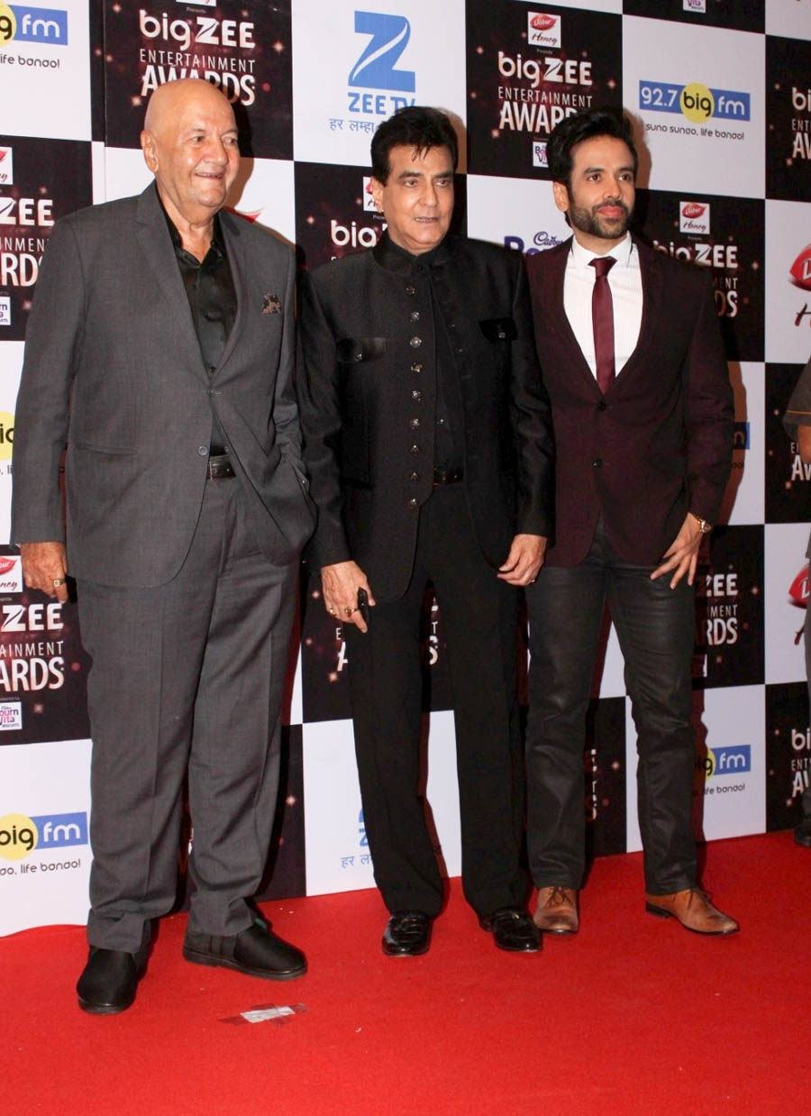 Prem Chopra, Jitendra and Tusshar Kapoor