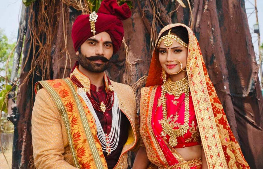 In pics:  Adaa Khan & Arhaan Behll as husband and wife in Sitara!