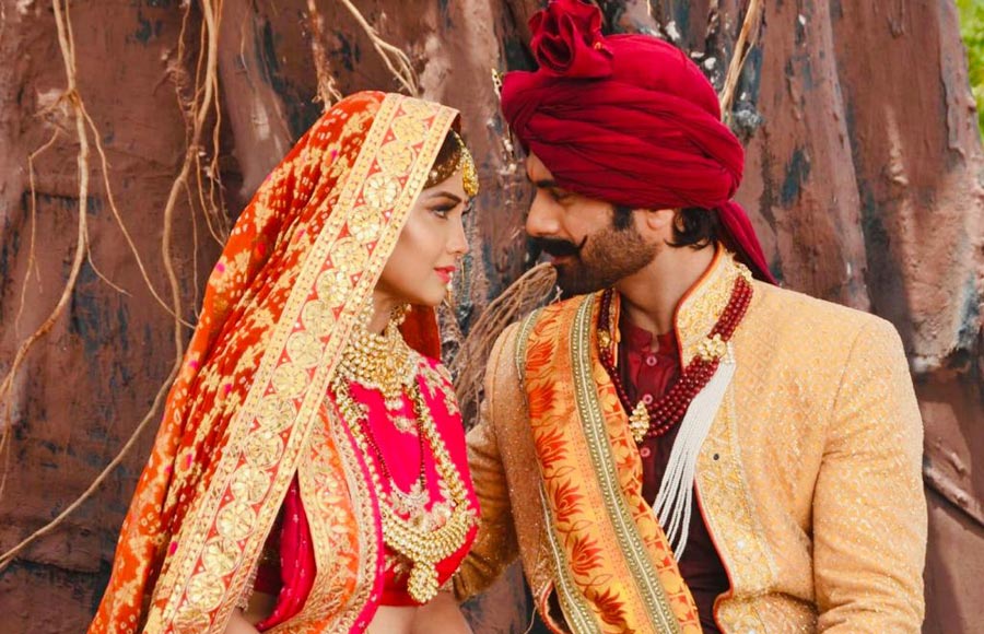 In pics:  Adaa Khan & Arhaan Behll as husband and wife in Sitara!