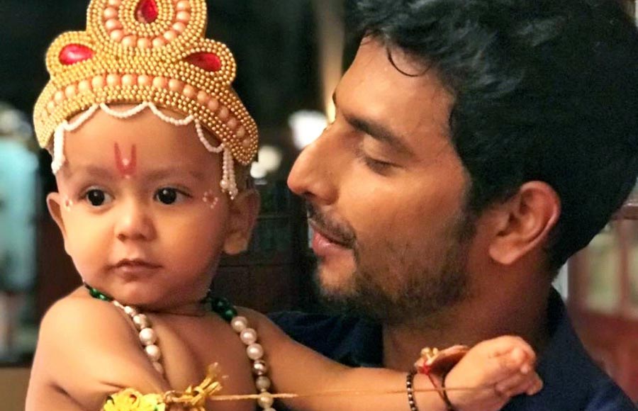Baby Arzan Shaikh dons the avatar of Lord Krishna in Tujhse Hai Raabta 