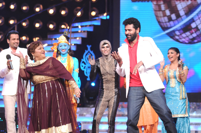 Saroj Khan and Prabhudeva