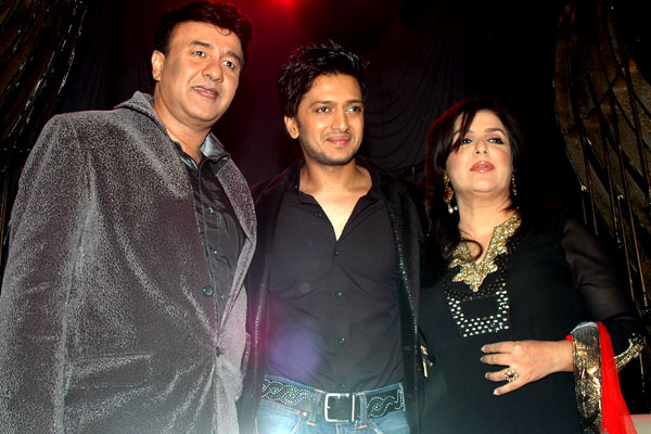 Anu Kapur, Ritiesh Deshmukh, Farah Khan