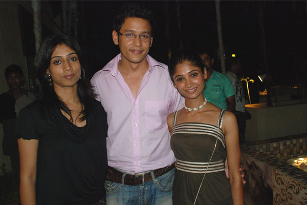 Ratan  Rajput with Abhishek Rawat with wife