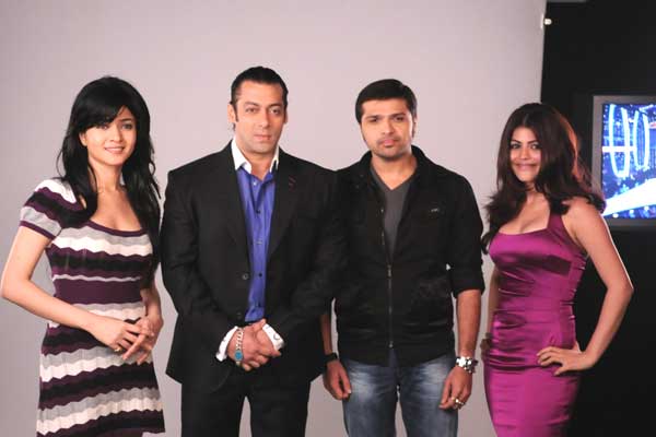 Sonal Sehgal, Salman Khan, Himesh Reshamiya, Shehnaaz