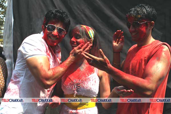 Hussain, Tina and Gaurav Khanna