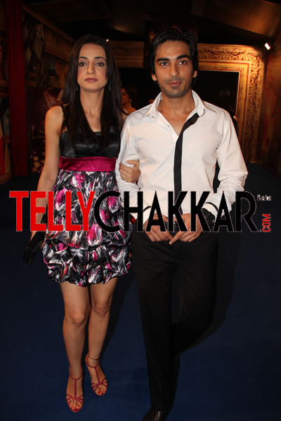 Sanaya Irani with Mohit Sehgal