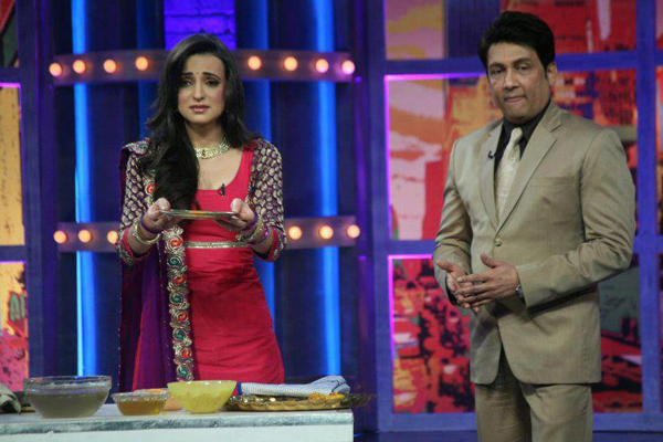 Sanaya Irani and Shekhar suman