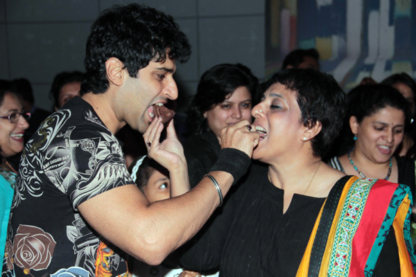 Shakti Anand with Sharbani Deodhar