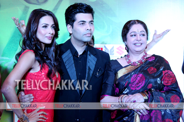 Karan Johar,Malaika Arora Khan and kirron kher