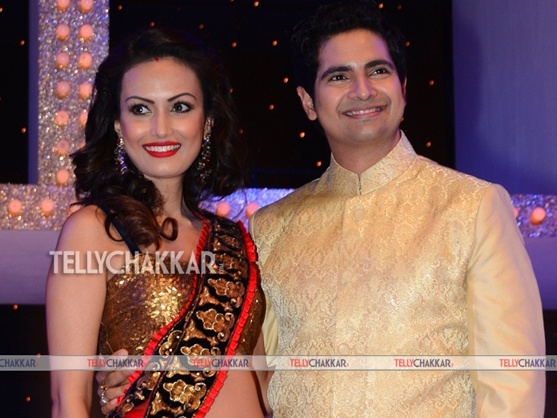 Karan Mehra and Nisha Rawal