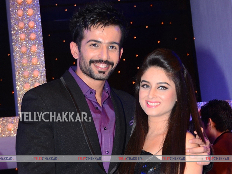 Jay Bhanushali and Mahhi Vij