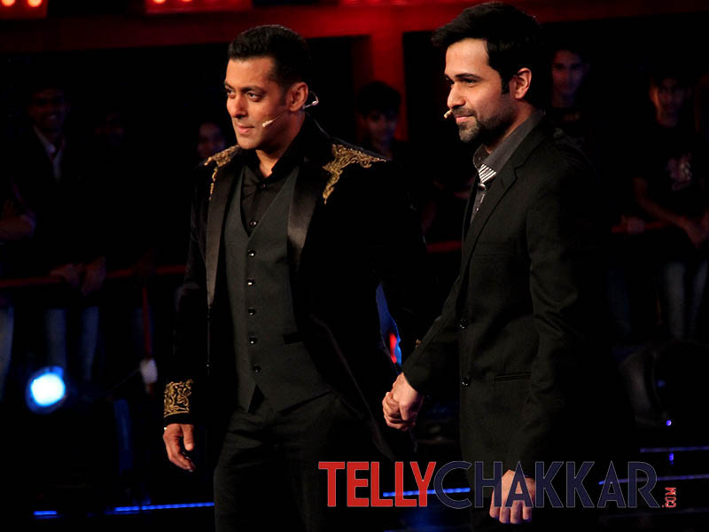 Salman Khan with Emraan Hashmi