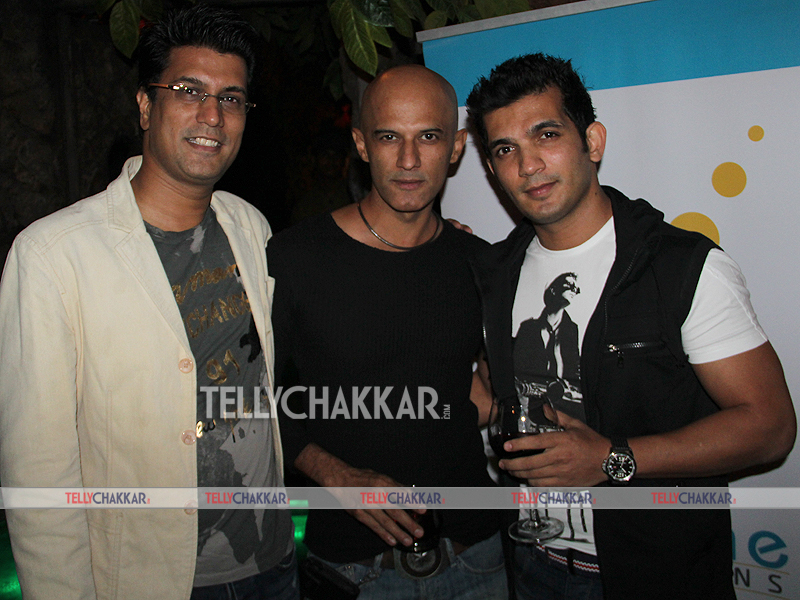 Producer Sudhir Sharma, Rajesh Khera and Arjun Bijlani