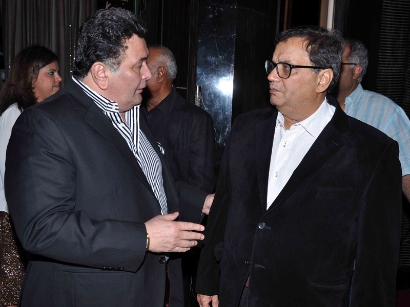 Rishi Kapoor and Subhash Ghai