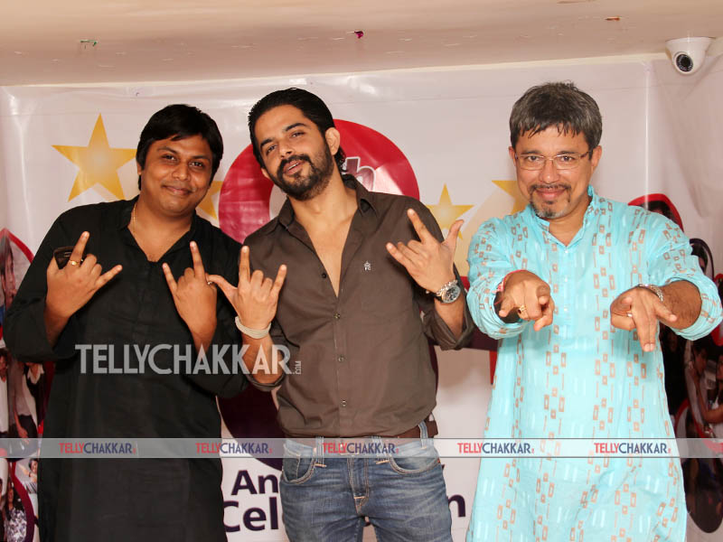 Tellychakkar Chief Sub Editor Siddhartha Laik, Raj Singh Arora and Anil Wanvari