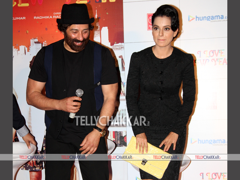 Sunny Deol and Kangna Ranaut