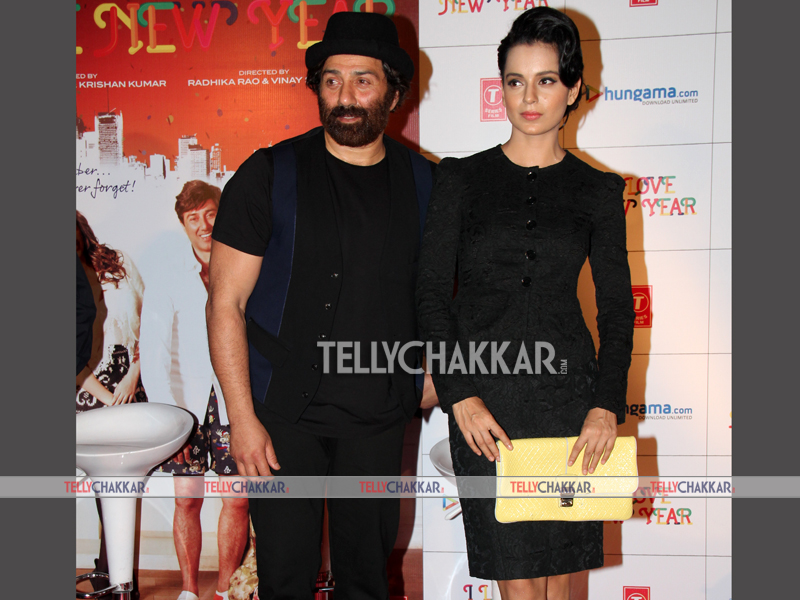 Sunny Deol and Kangna Ranaut