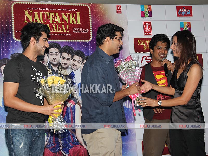 Ayushmann Khurrana with Kunal Roy Kapur