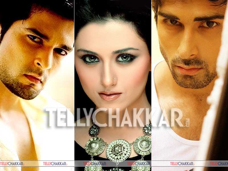 Raqesh Vashist with wife Ridhi and brother-in-law Akshay Dogra