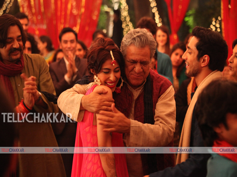 Meesha and Om Puri