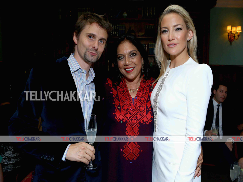 Matthew Bellamy, Mira Nair and Kate Hudson