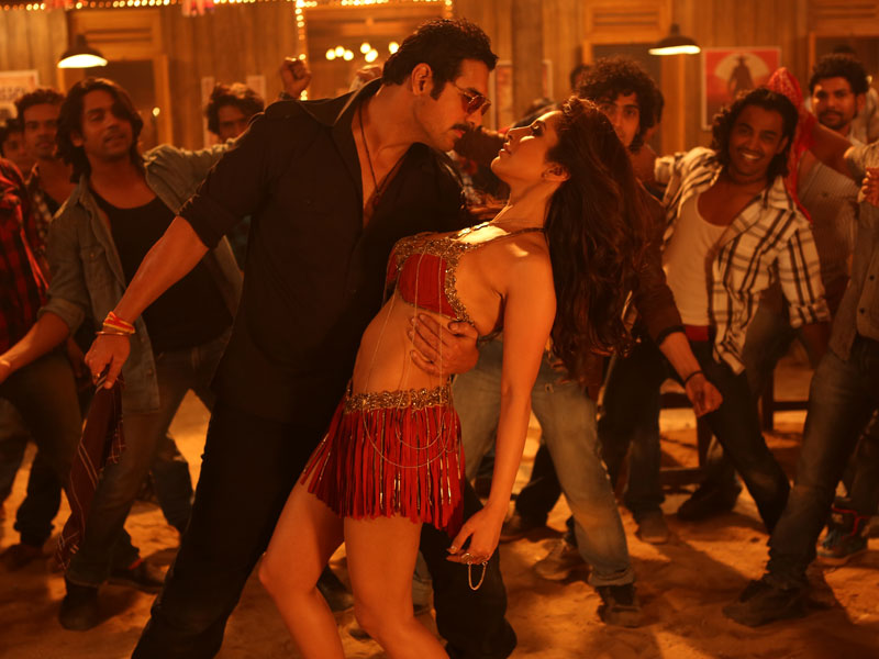 Sophie Chaudhary and John Abraham