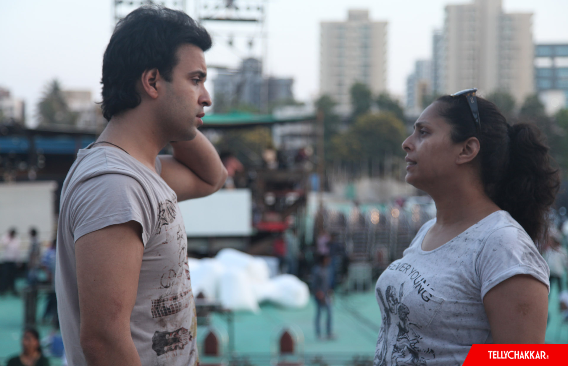 Aamir Ali with Geeta Kapoor