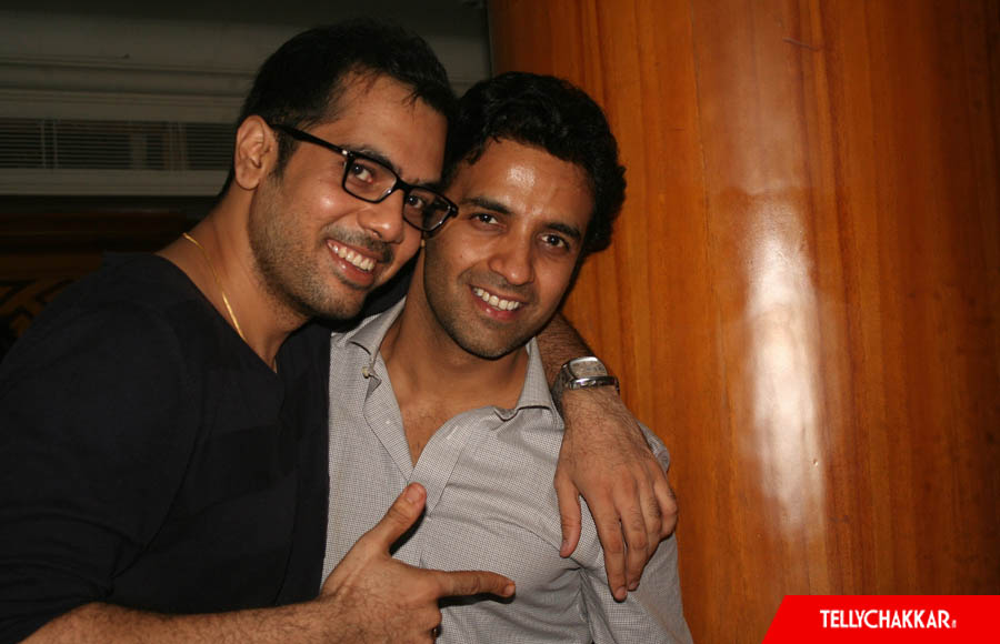 Sachal Tyagi with a friend