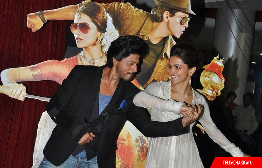 Shah Rukh Khan and Deepika Padukone