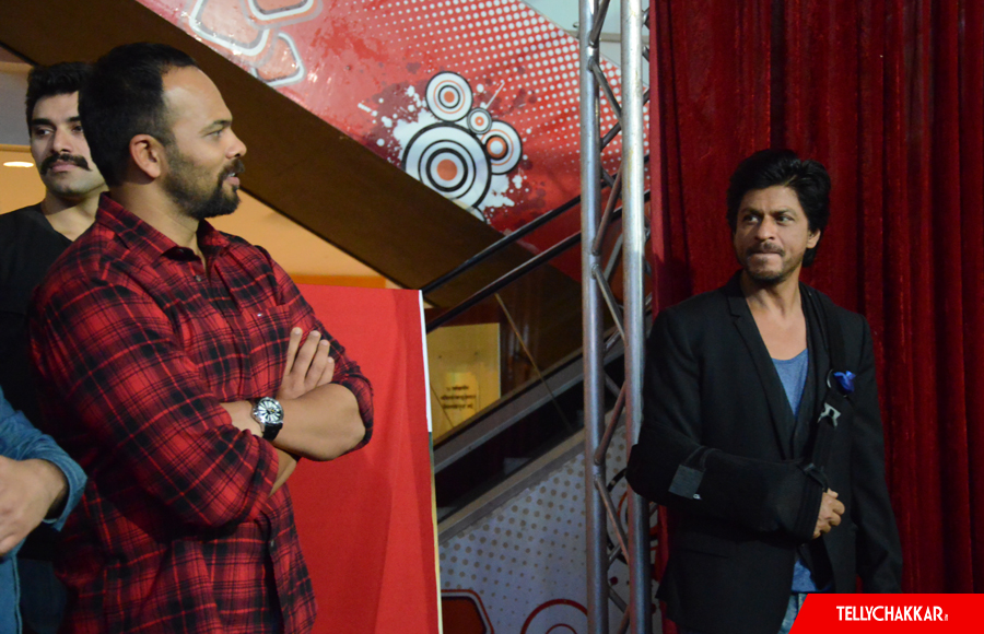 Rohit Shetty and Shah Rukh Khan