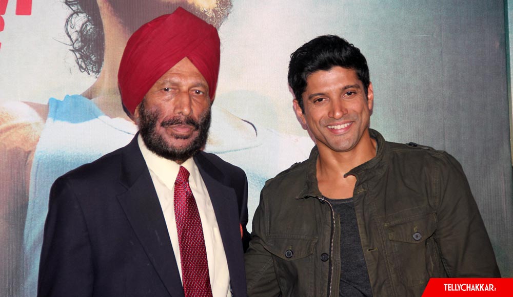 Farhan Akhtar And Milkha Singh