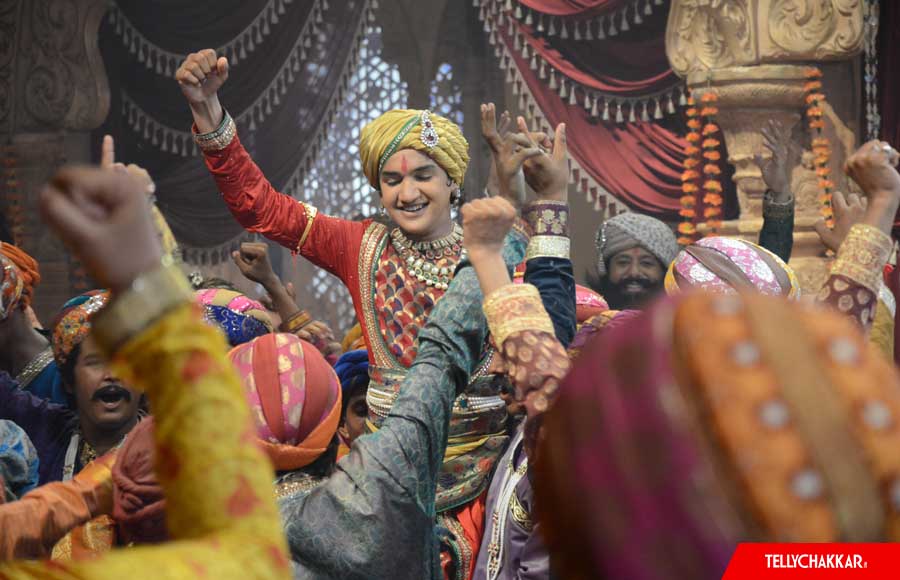 On the sets of Sony TV's Maharana Pratap