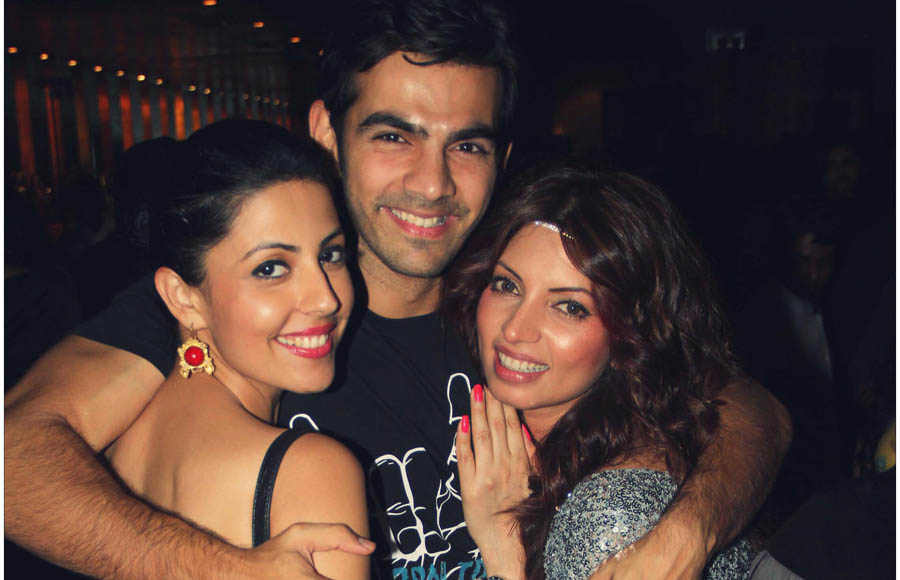 Poppy Jabbal, Karan V. Grover and Shama Sikander