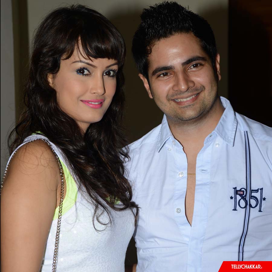 Nisha Rawal and Karan Mehra