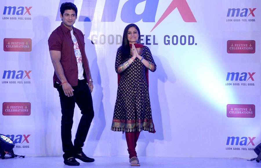 Siddharth Shukla and Toral Rasputra