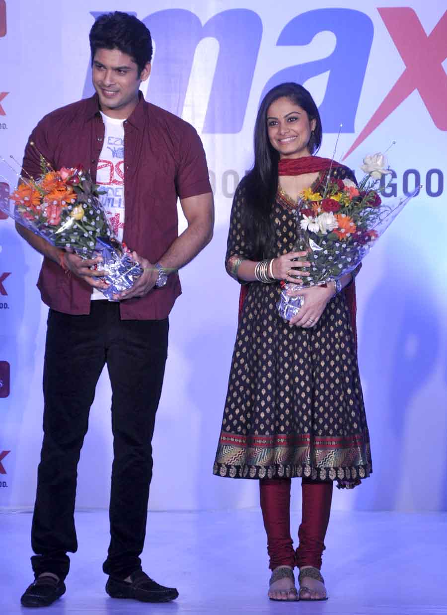 Siddharth Shukla and Toral Rasputra