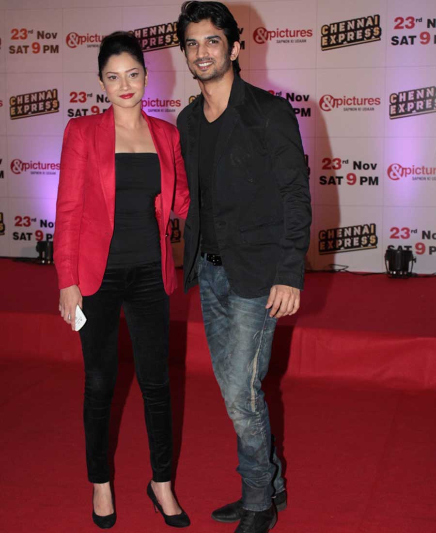 Anikta Lokhande and Sushant Singh Rajput