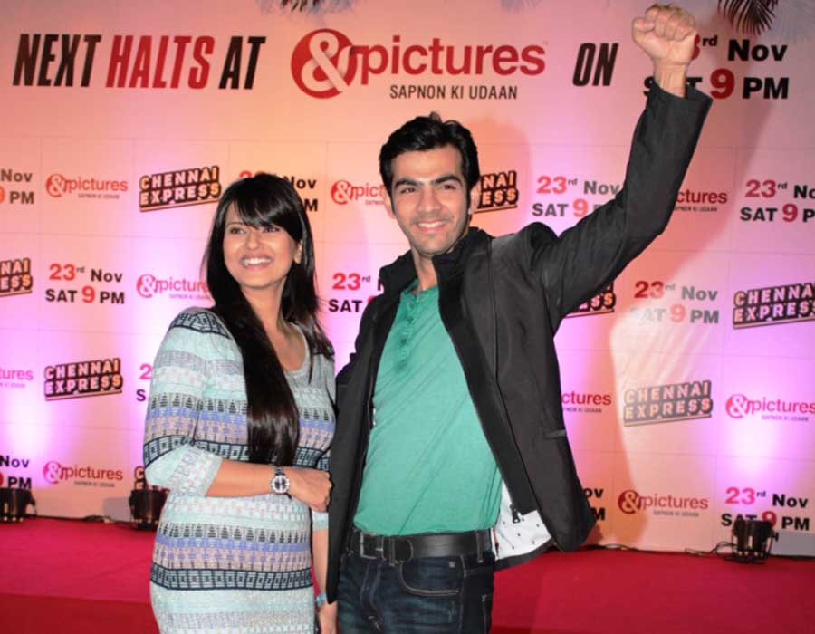 Kratika Sengar and Karan V Grover