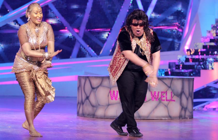 Kiku Sharda and Priyanka